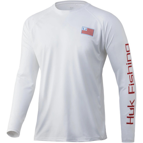 HUK H1200426 and Bars Pursuit Long Sleeve Front