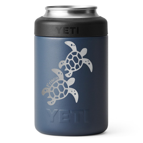 Yeti Rambler 12oz Colster Slim Can Cooler - 2-Turtles