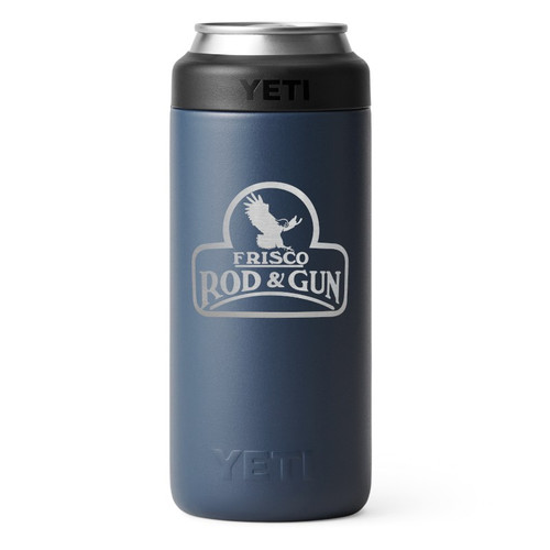 21070090037 Yeti Rambler 12oz Colster Slim Can Cooler - FRG - Navy
