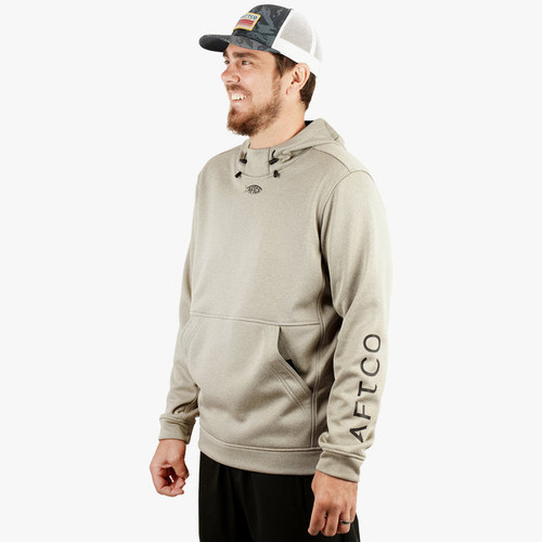Aftco MF4173 Shadow Hoodie OakHeatherTan - Angle