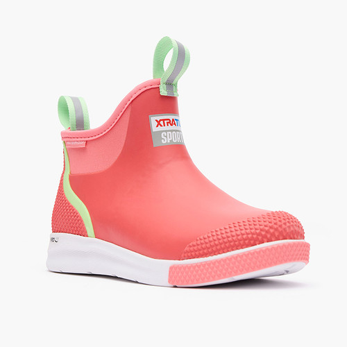 ADSW400 XTRATUF Womens 6 Inch Ankle Deck Boot Sport - Coral