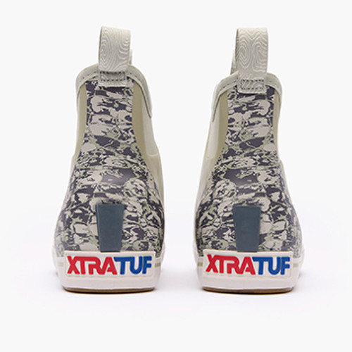 XWAB1TP XTRATUF Womens Trolling Pack Fleece Lined 6 Inch Ankle Deck Boot - Stone Grey