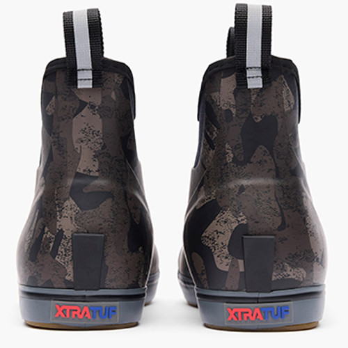 XWAB002 XTRATUF Womens 6 Inch Ankle Deck Boot - Black Camo