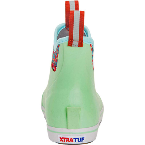 XWAB3BB Womens Fishe Wear 6in Ankle Deck Boot - Seafoam/Beauty & the Bonefish