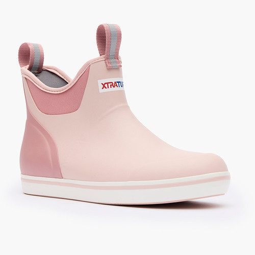 XTRATUF Women's 6 Inch Ankle Deck Boots - Blush Pink