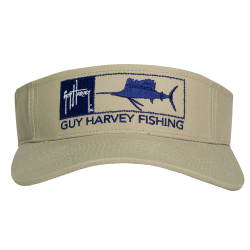 Guy Harvey 3SY1099 Sailfish Khaki Performance Visor