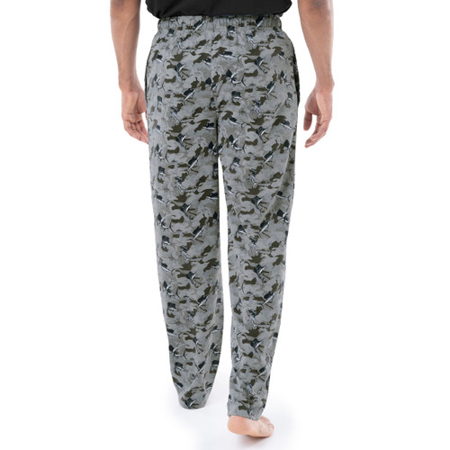 GHV55662-2SY1196 Guy Harvey Mens Camo Sail Knit Sleep Pant