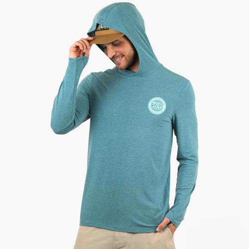 M63228 Aftco Ocean Bound LS Sun Protection Hoodie