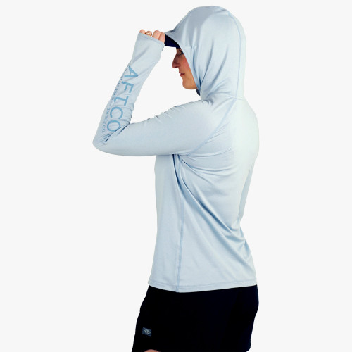 W63126 Aftco Womens Samurai 2.0 Sun Protection Hoodie