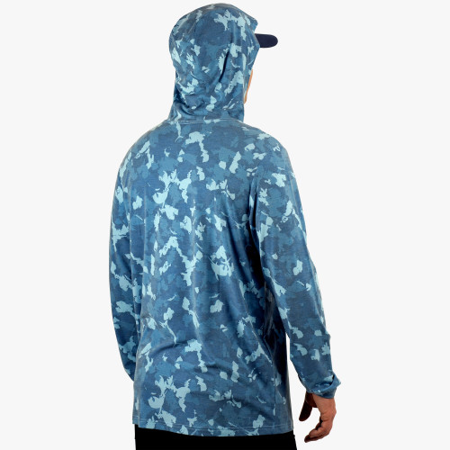 M63229 Aftco Ocean Bound Hooded Performance Shirt