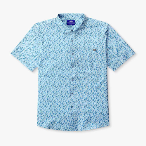 M45346 Aftco Boatbar SS Button Down Shirt