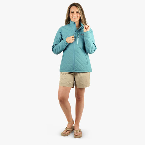 WJ45 Aftco Womens Crosswind Puff Jacket