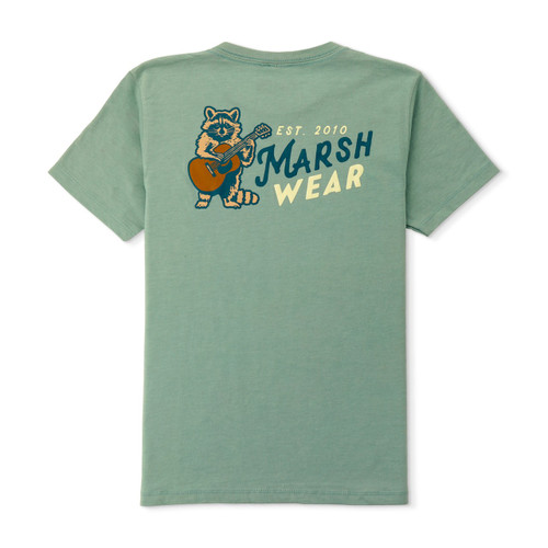 BWT4018 Marsh Wear Youth Local Music Racoon SS T-Shirts