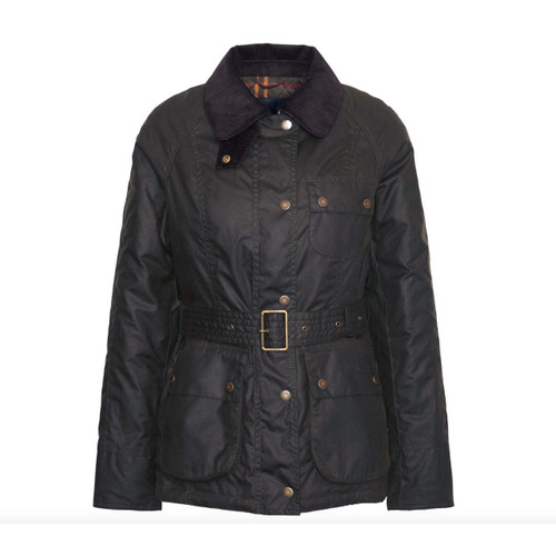 Barbour Women's Solway Zipper Wax Jacket