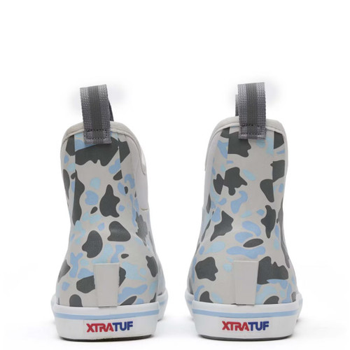 XMABDCI Xtratuf 6 Inch Ankle Deck Boots - Duck Camo Ice