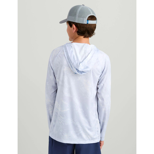 H7120123 Huk Kids Mossy Oak Pursuit Performance Hoodie