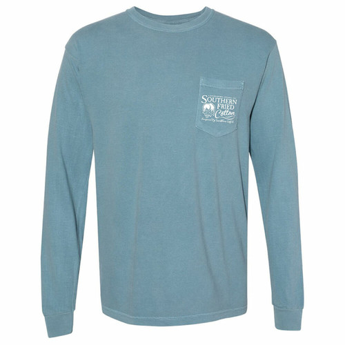 SFM31682 Southern Fried Cotton Camo Duck Long Sleeve Tee