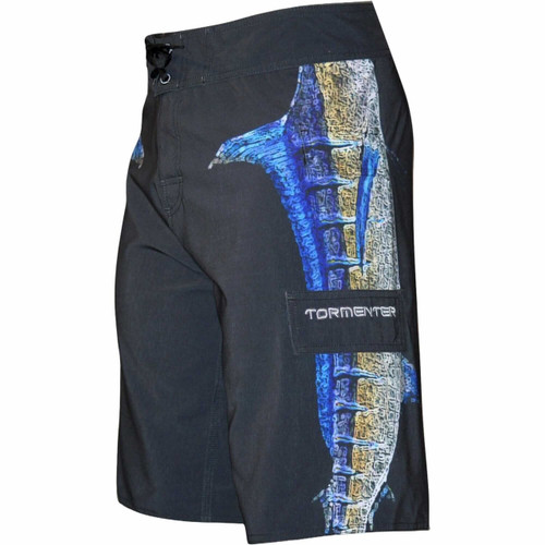 BSST Tormenter Ocean 4x4 Board Shorts - Side To