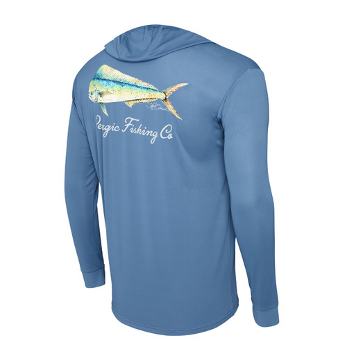 1015251007 Pelagic Aquatek Goione Mahi Hooded Fishing Shirt