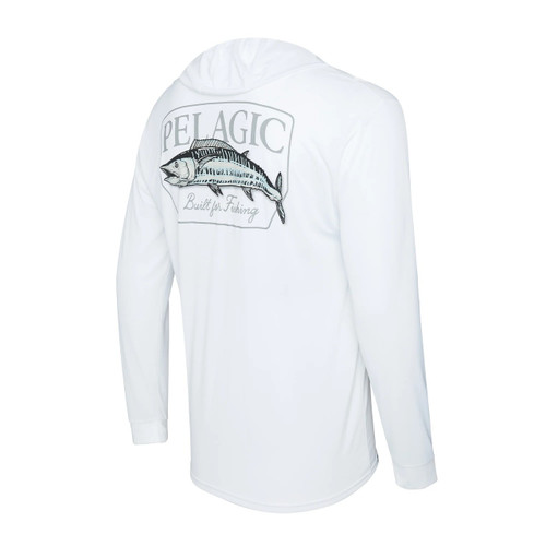 1015243006 Pelagic Aquatek Goione Wahoo'd Hooded Fishing Shirt