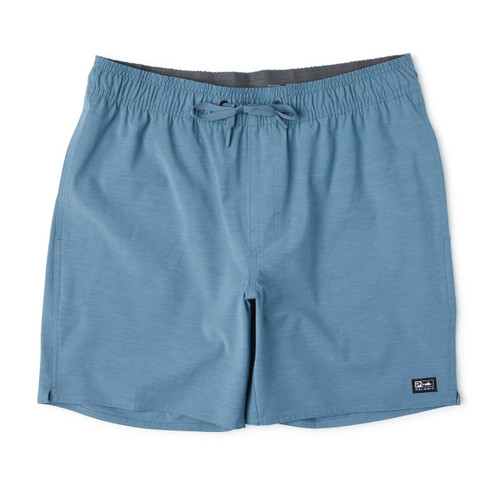 1004251001 Pelagic Dockside Deep Sea Sporty Elastic Waist Shorts 17"