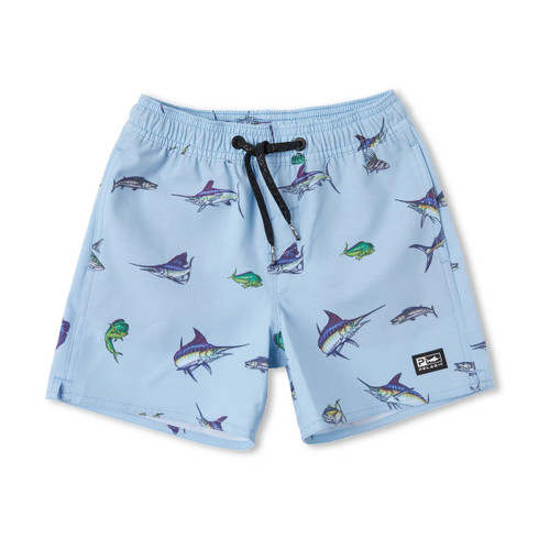 4002223004 Pelagic Kid's Dockside Elastic Waist Shorts