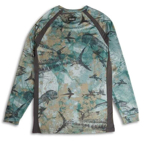 3015223006 Pelagic Youth Vaportek Fishing Shirt