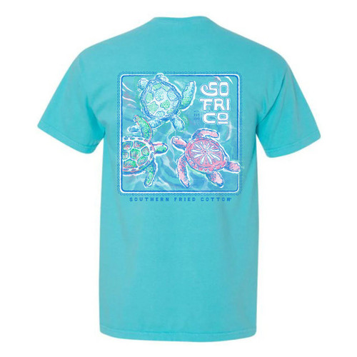 SFM12275 Southern Fried Cotton Saltwater Society Short Sleeve Tee