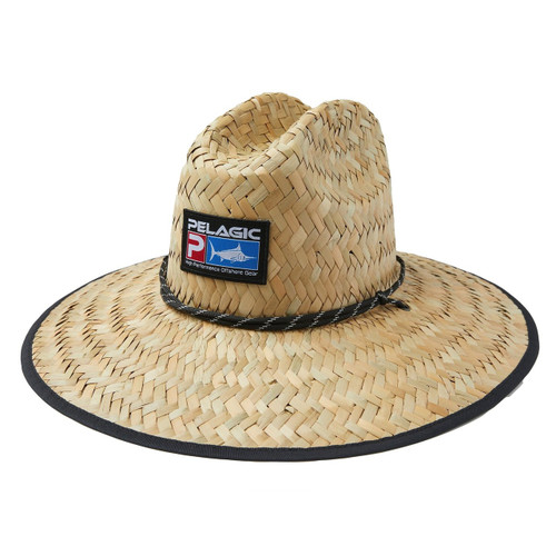 1205261002KHAOS Pelagic Baja Straw Hat - Deluxe - Khaki