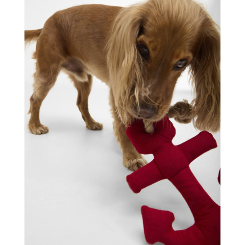DAC0124RE31 Barbour Anchor Dog Toy