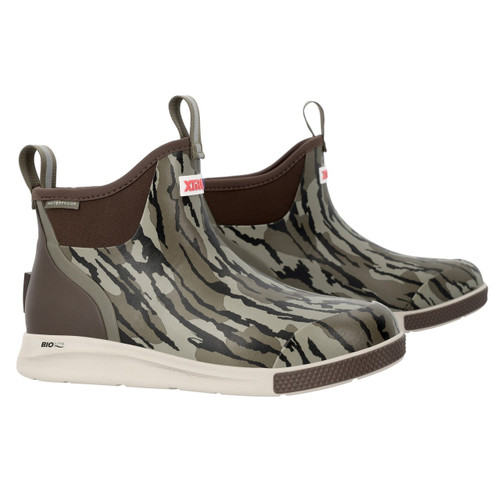 XTRATUF 6 Inch Ankle Deck Boots Sport - Mossy Oak Bottomland