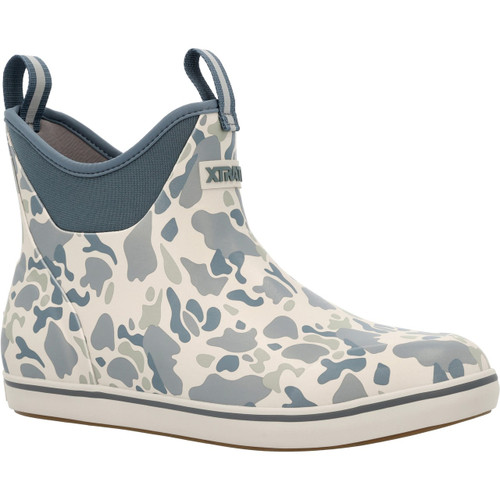 XMABDC20 XTRATUF 6 Inch Ankle Deck Boots - Stormy Duck Camo