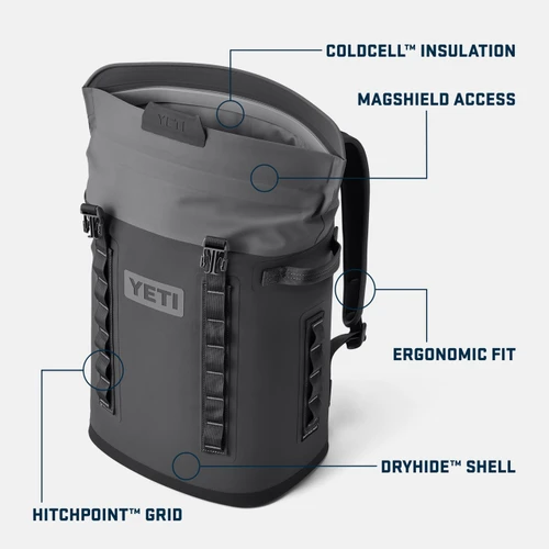 18060131427 Yeti Hopper M20 Backpack Soft Cooler Charcoal