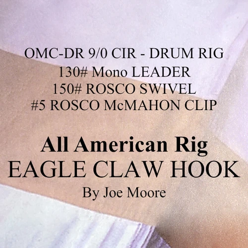 One More Cast - All American Drum Rig - 9/0 Cir