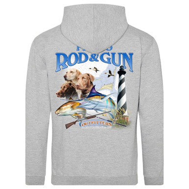 Frisco Rod & Gun 3Dogs Hooded Pullover Sweatshirt