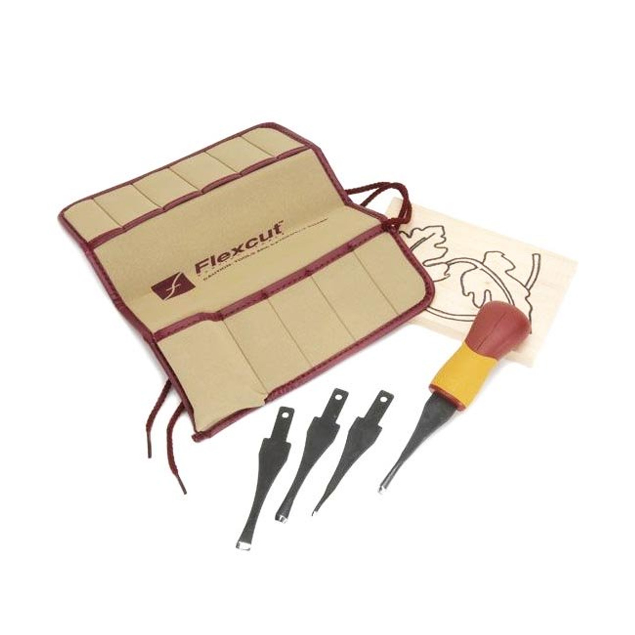 Flexcut Craft Carver 5 Piece Set - Artist & Craftsman Supply