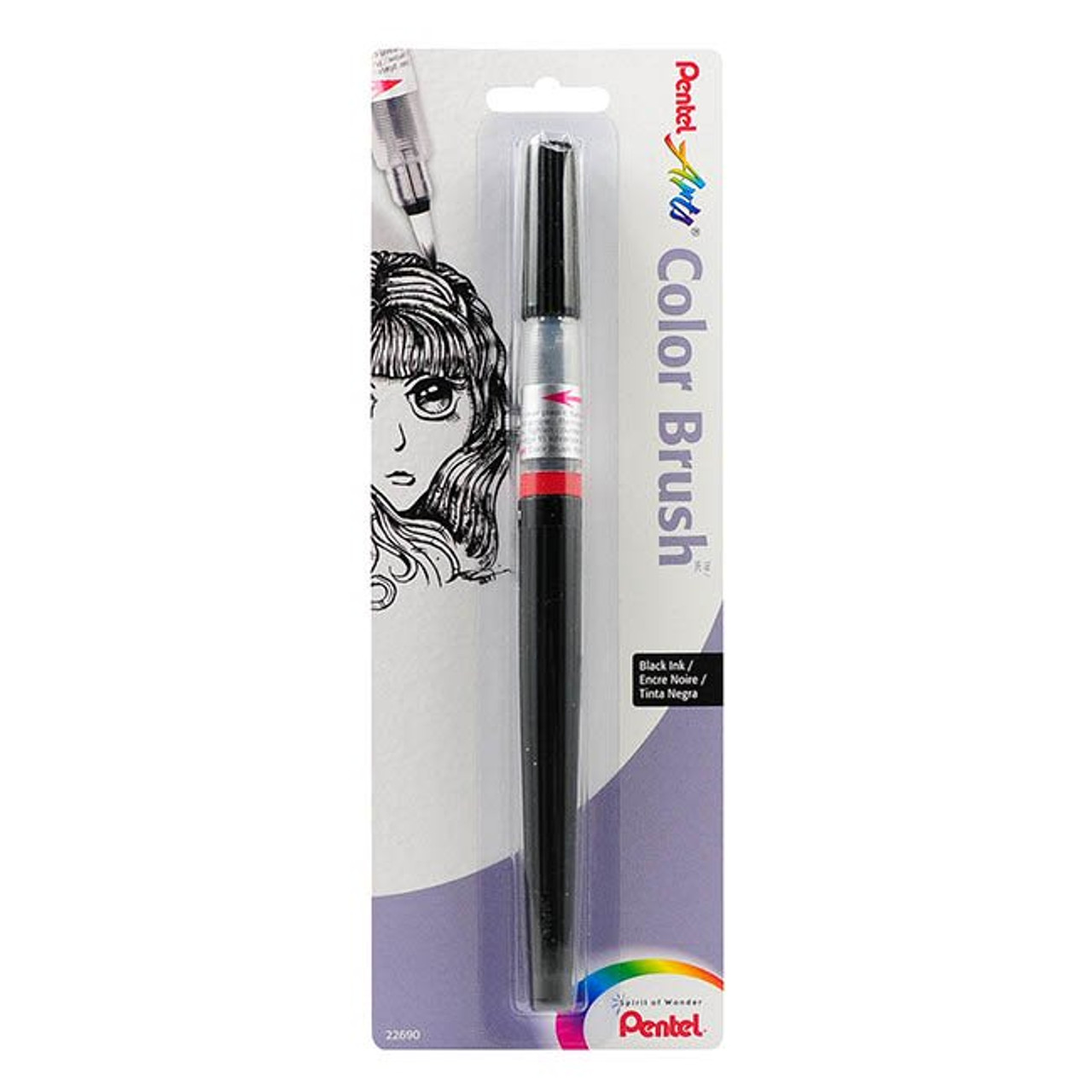 Pocket Refillable Brush Pen Medium by Pentel – Little Otsu