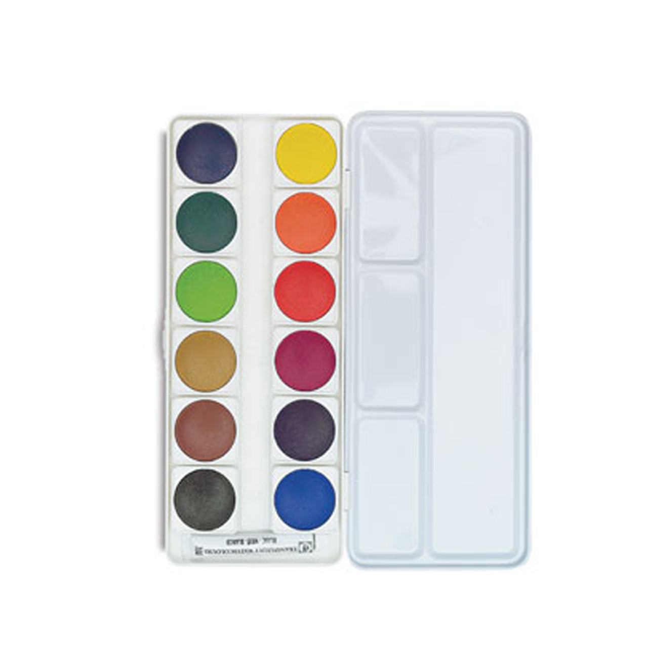 Talens Transparent Watercolor Set, 12 Colors - Artist & Craftsman Supply