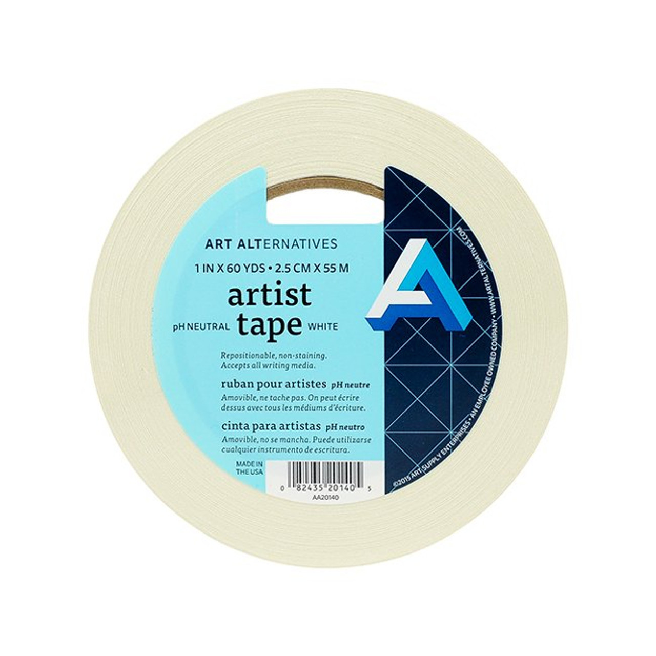 Art Alternatives White Artist Tape - Artist & Craftsman Supply