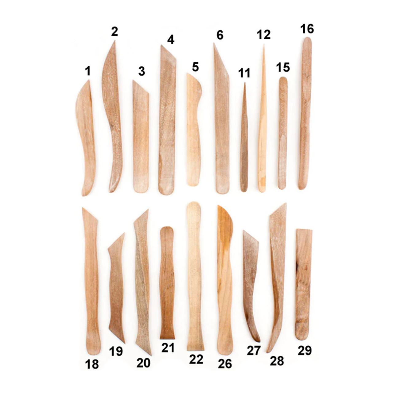 Wood 6/8 Modeling Tools