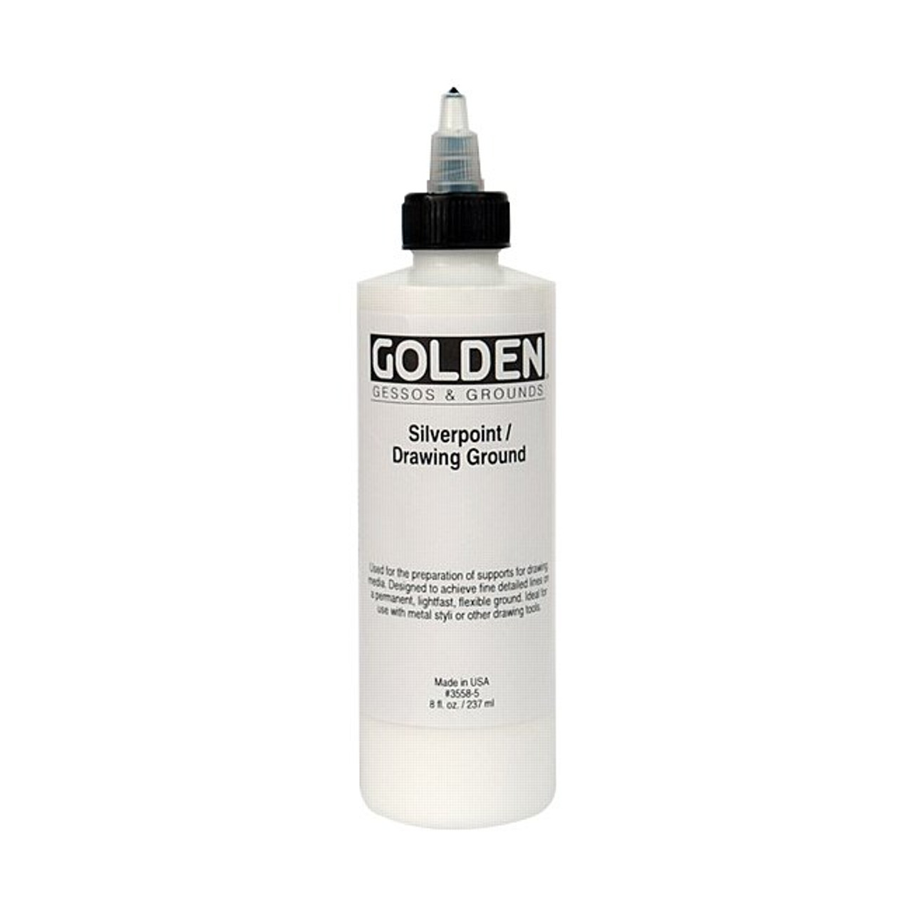 Golden Acrylic Black Gesso - Artist & Craftsman Supply
