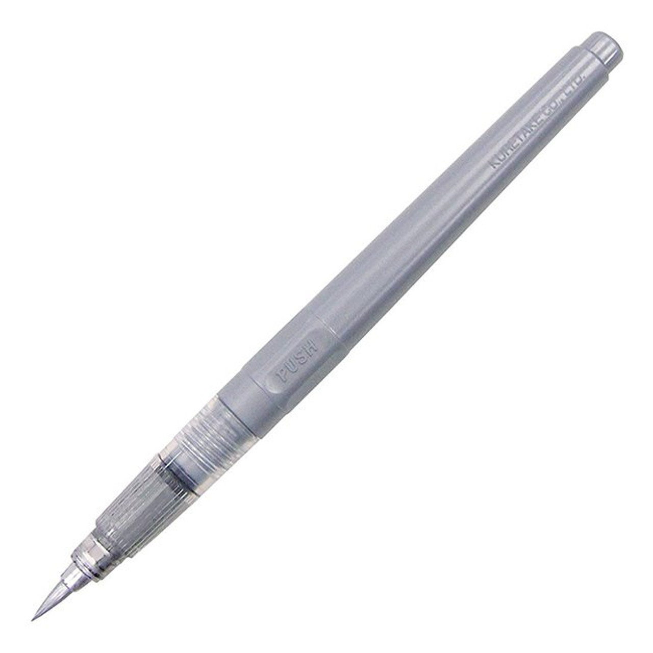 Kuretake Brush Pen No. 61, Silver - Artist & Craftsman Supply