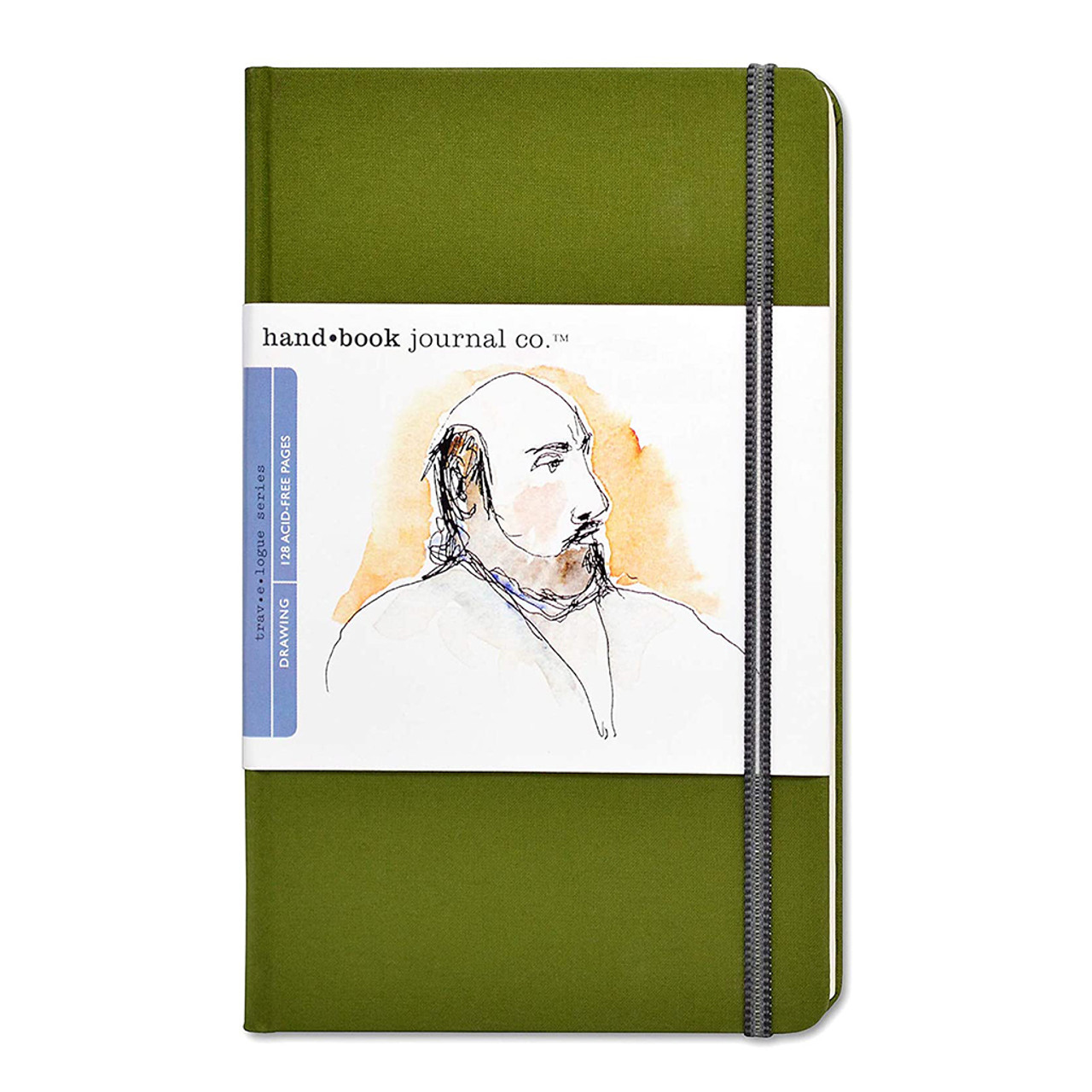 Watercolor Journal Sketchbook, Travel Journal Gift, Artist Book