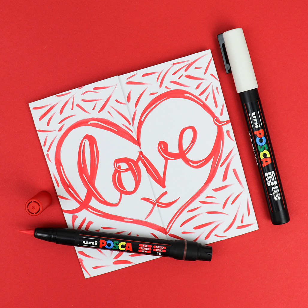 Posca PCF-350 Brush Tip Paint Markers
