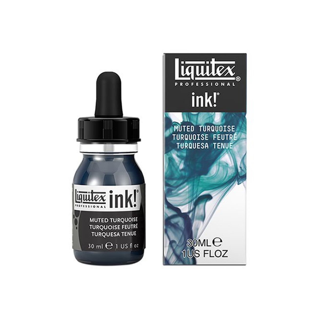 Liquitex Acrylic Ink Professional Paint, Muted Colors Collection Set