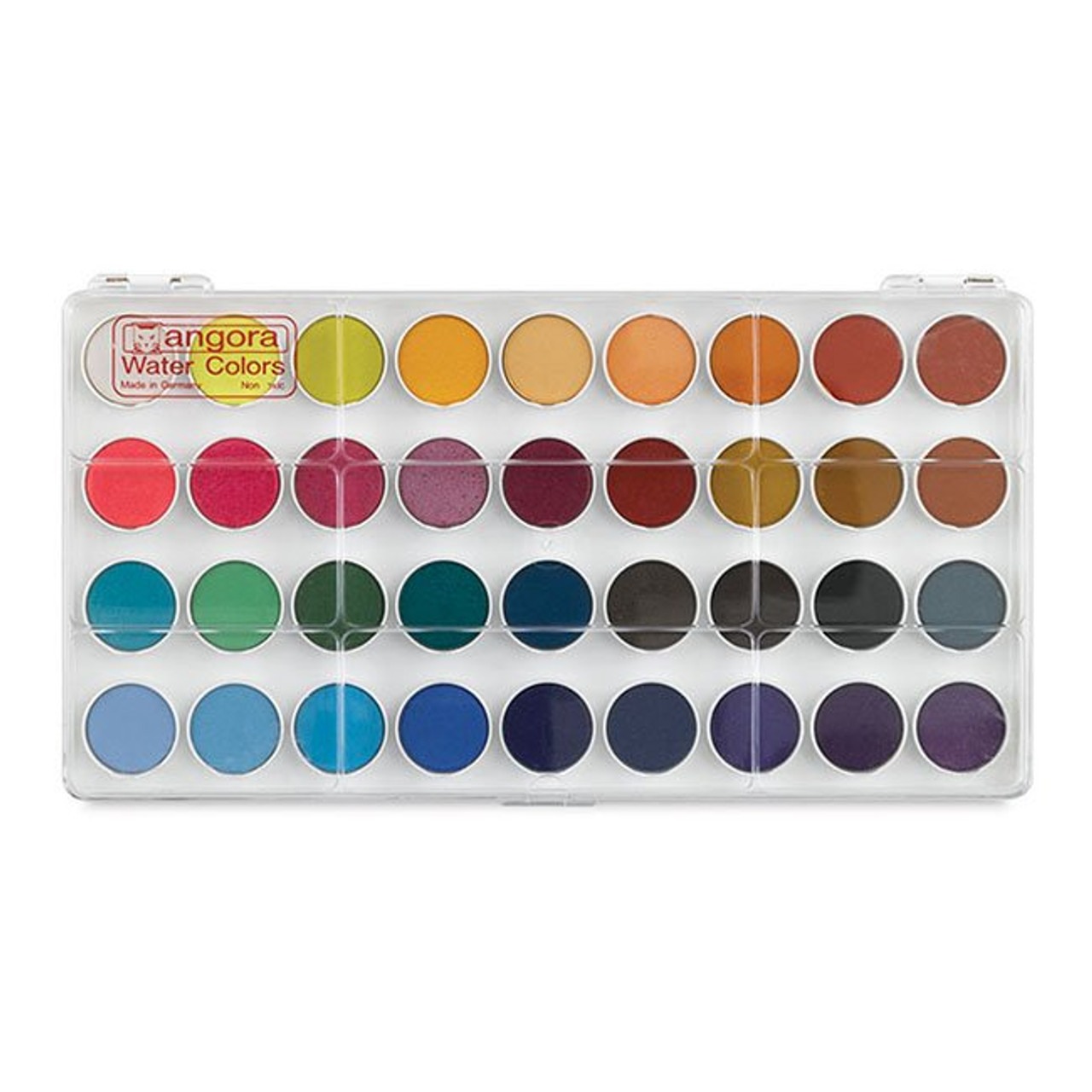 Angora 36 Pan Watercolor Set