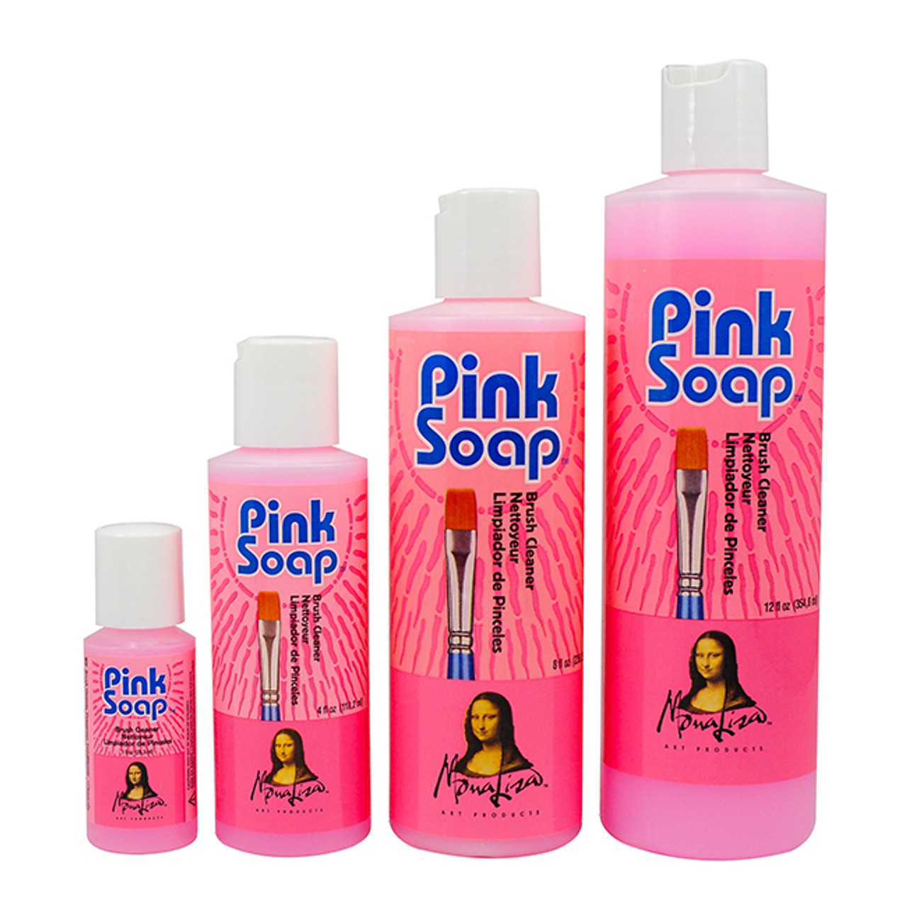 Speedball® Mona Lisa® Pink Soap® Artist Brush Cleaner