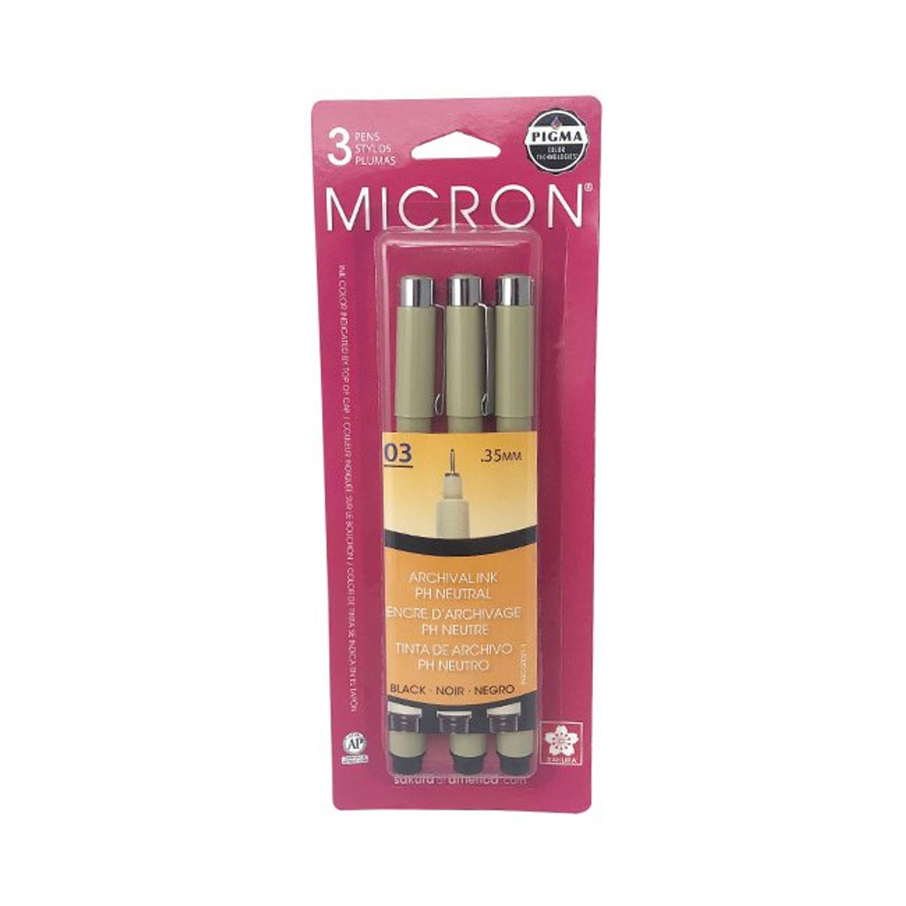 Pigma Micron Pen 03 Black