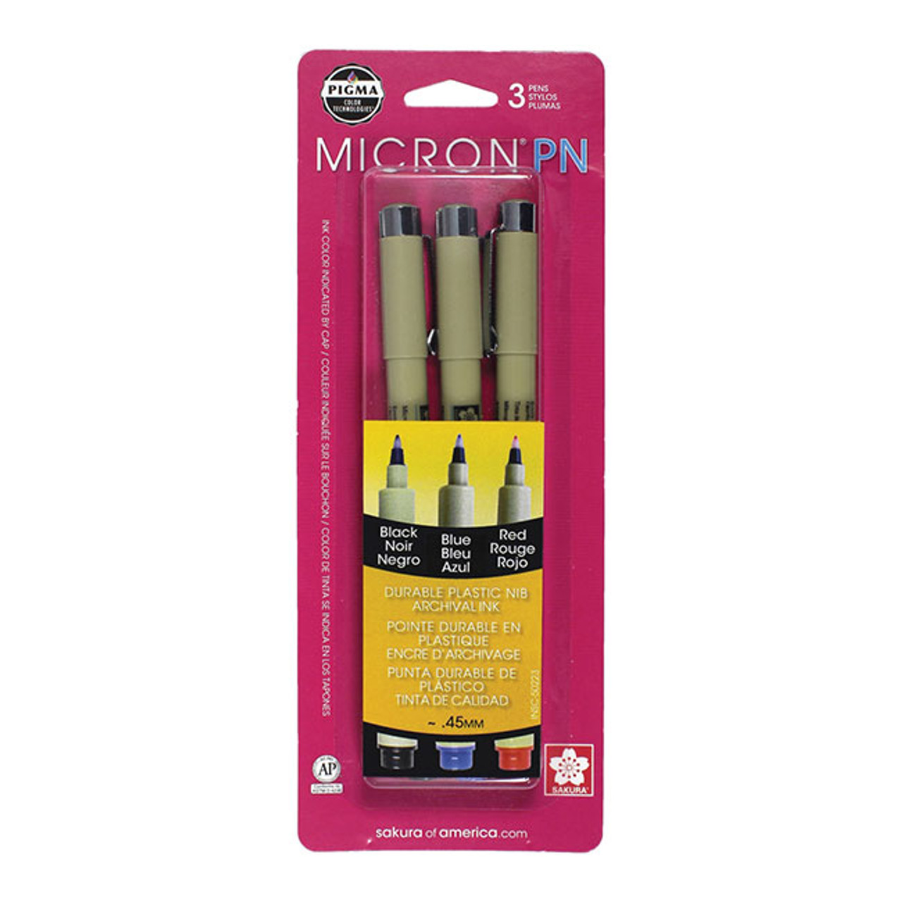 Pigma Micron PN Plastic Nib Pen Black