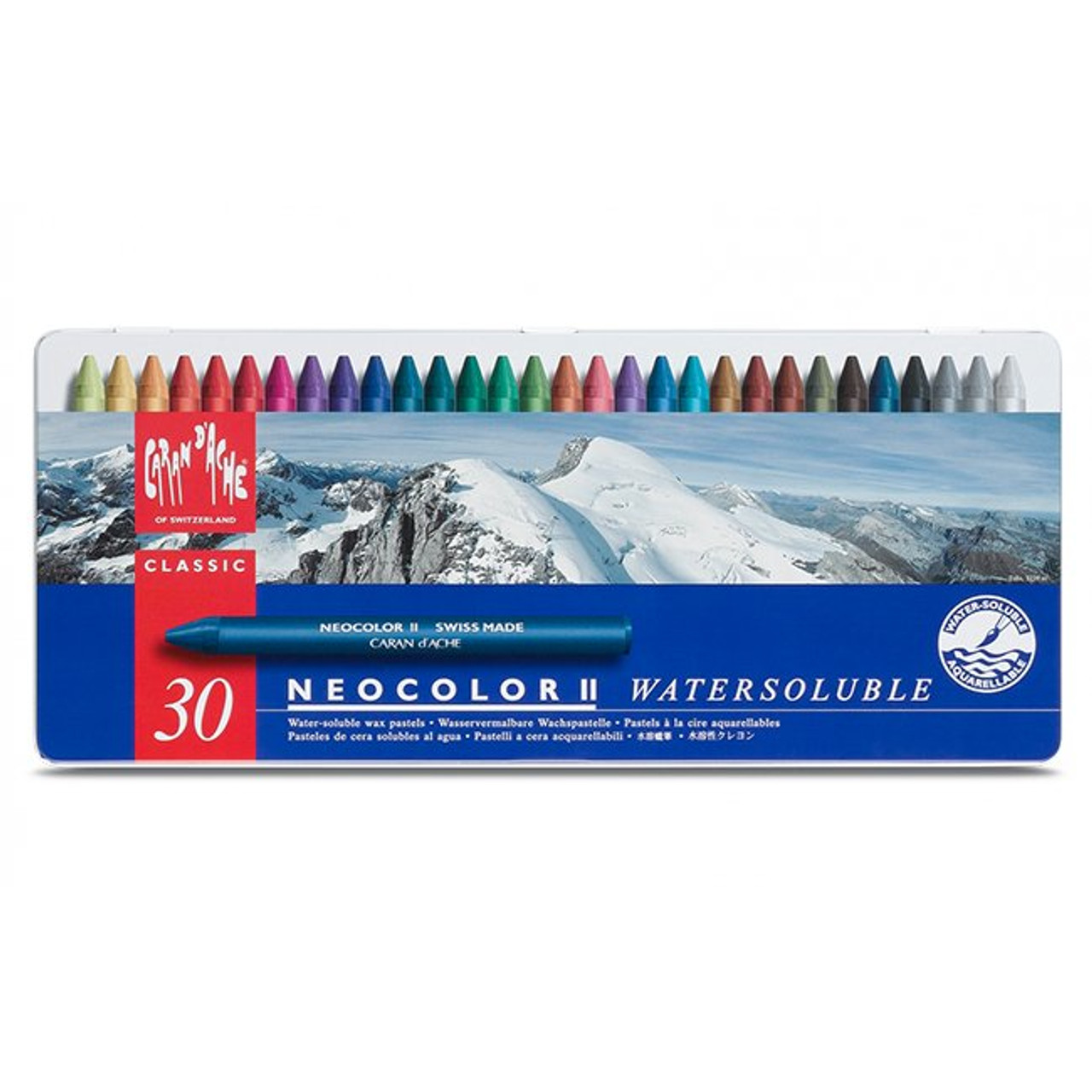 A Quick Review of Caran D'Ache Neocolor II Wax Crayons